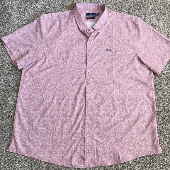 2XL Southern Shirt Light Pink Button Up - Picture 3 of 4